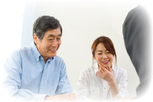 写真:依頼者の立場にたった分かりやすい説明イメージ